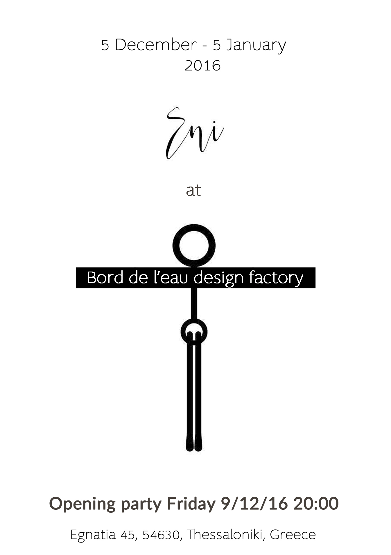 Eni Jewellery at Bord de l’eau design factory