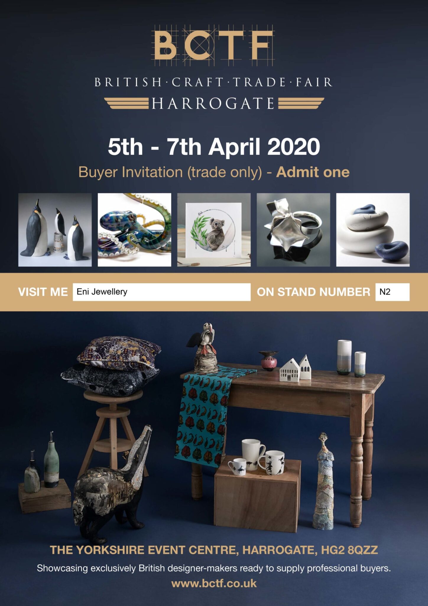 Greek designer to grow her business at trade exhibition for exclusively British made products