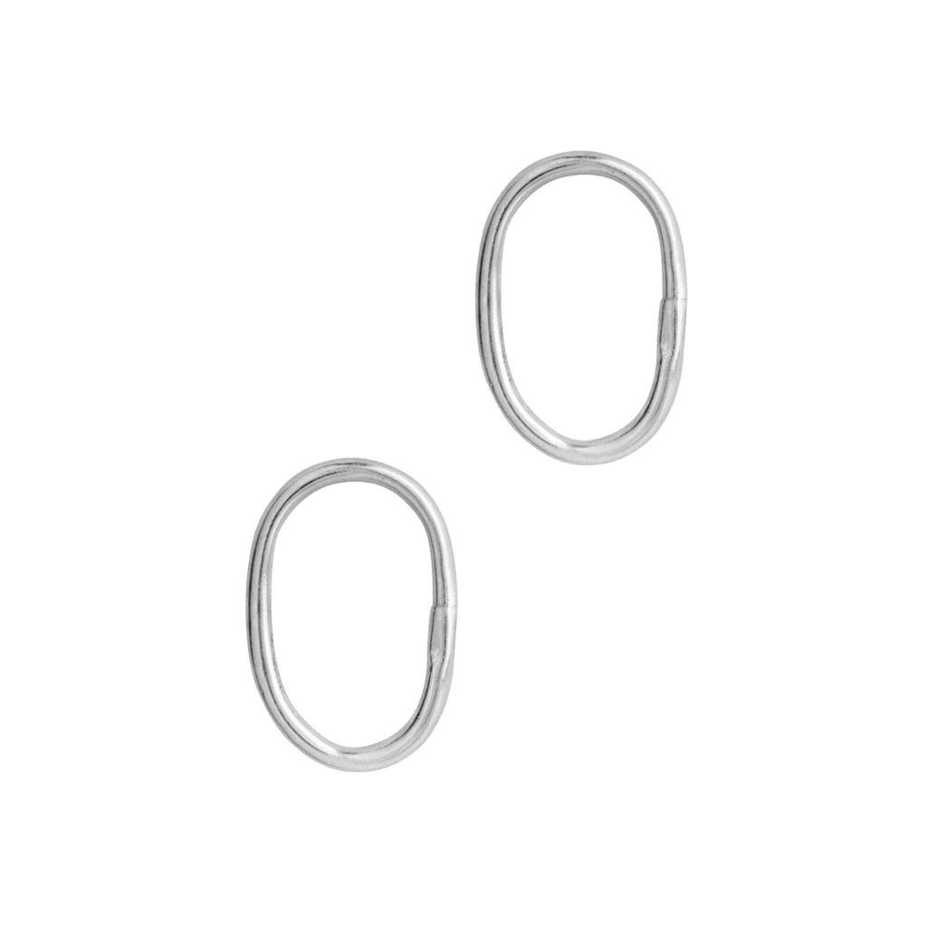 Organic stud earrings
