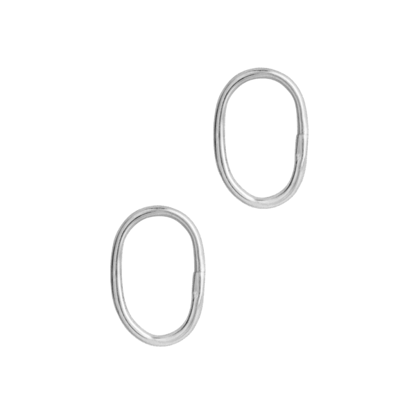 Organic stud earrings