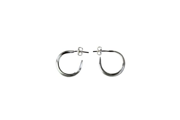 Unisex Chenier Hoop Earrings