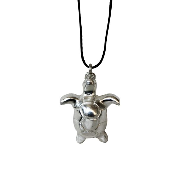 Silver Tortoise Charm