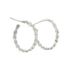 Braided Hoop Earrings