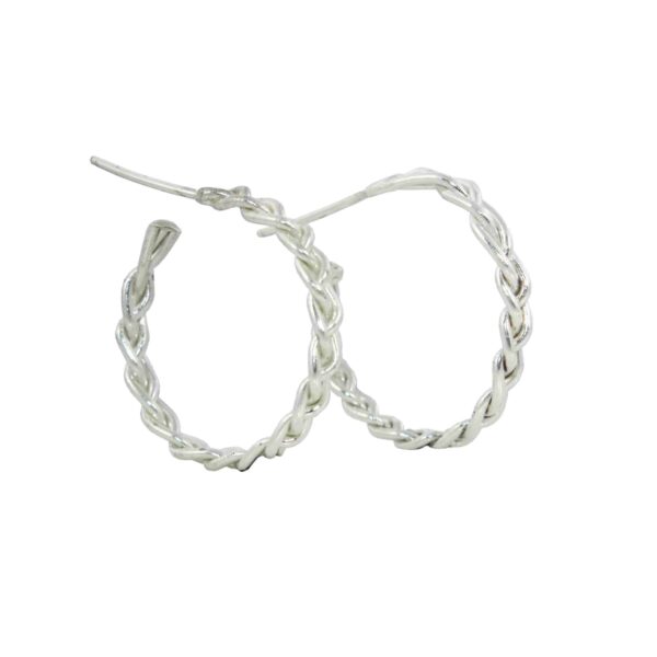 Braided Hoop Earrings