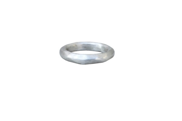 Fine Silver Chenier Ring