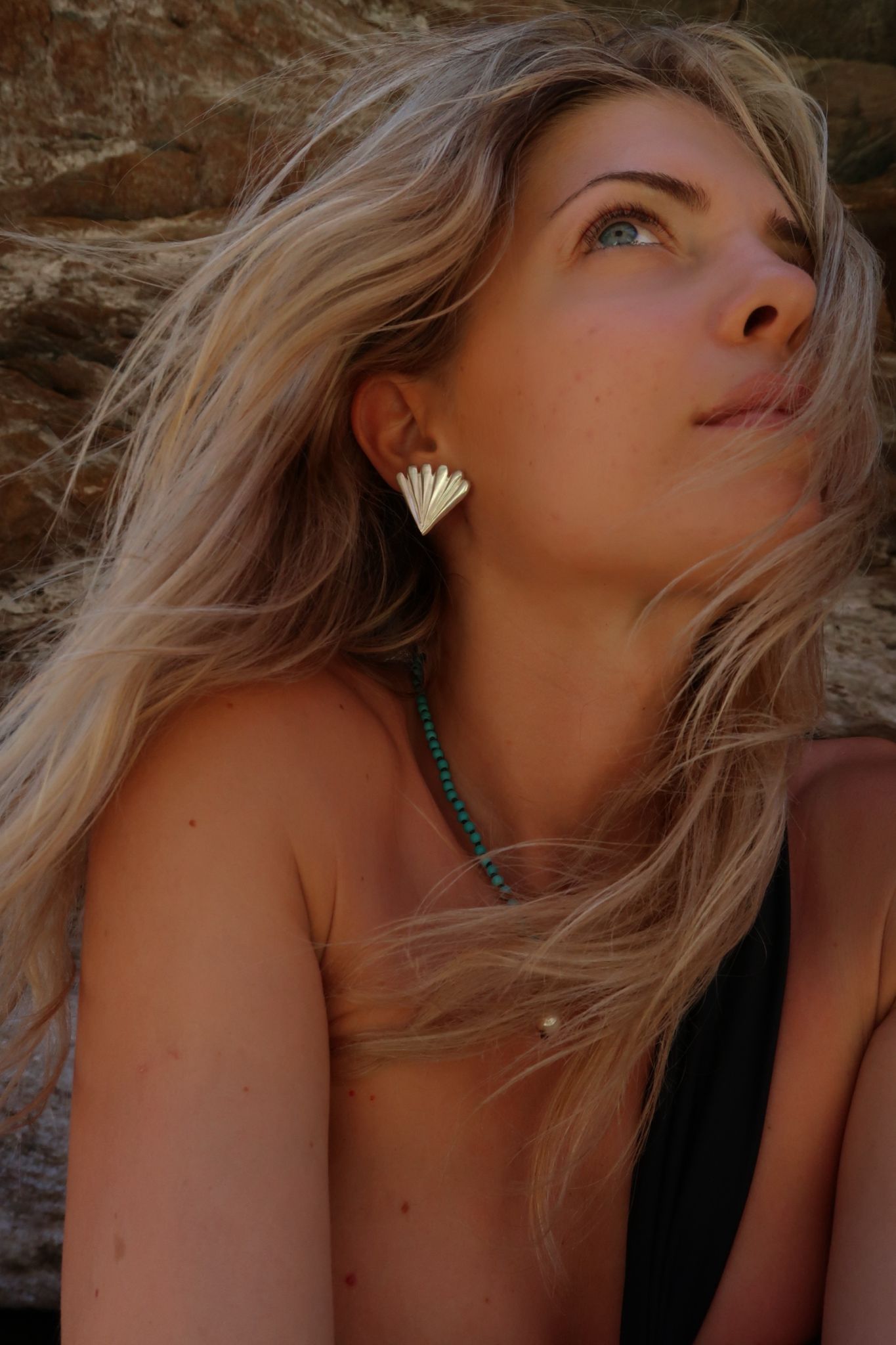 Veroni shell earrings